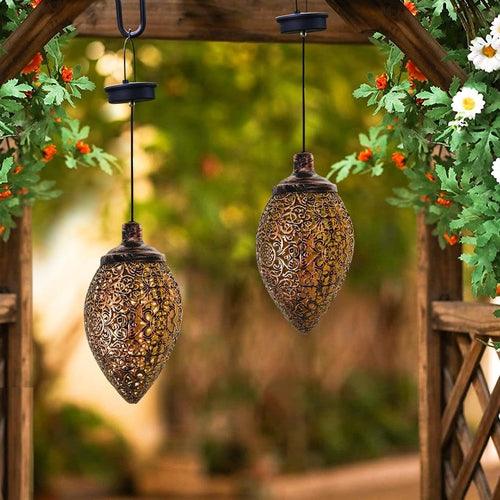Solar Light LED Lantern Garland Waterproof Hanging Outdoor Fairy Light - Dealslust