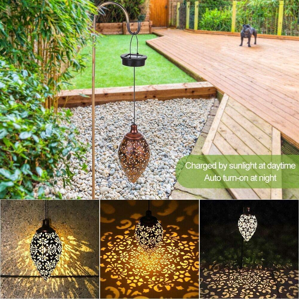Solar Light LED Lantern Garland Waterproof Hanging Outdoor Fairy Light - Dealslust