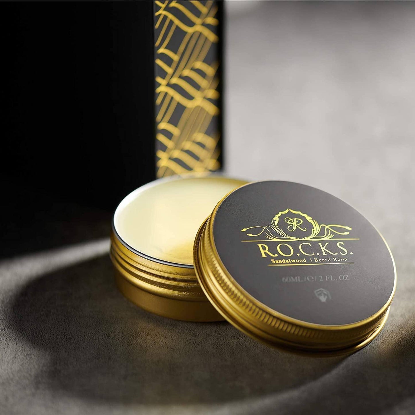 Whiskey Stones & Beard Care Grooming Kit Gift Set - β¨Sandalwood Scent - Dealslust
