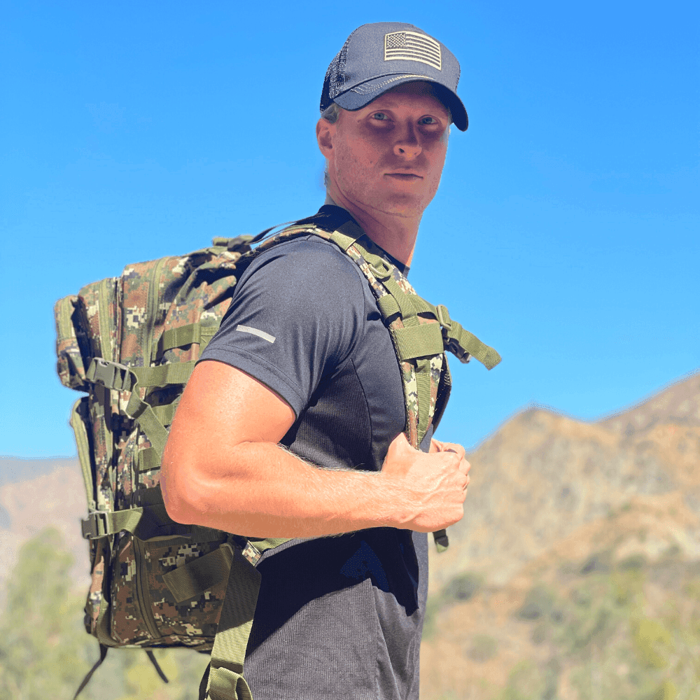Tactical 45L Molle Rucksack Backpack - Dealslust