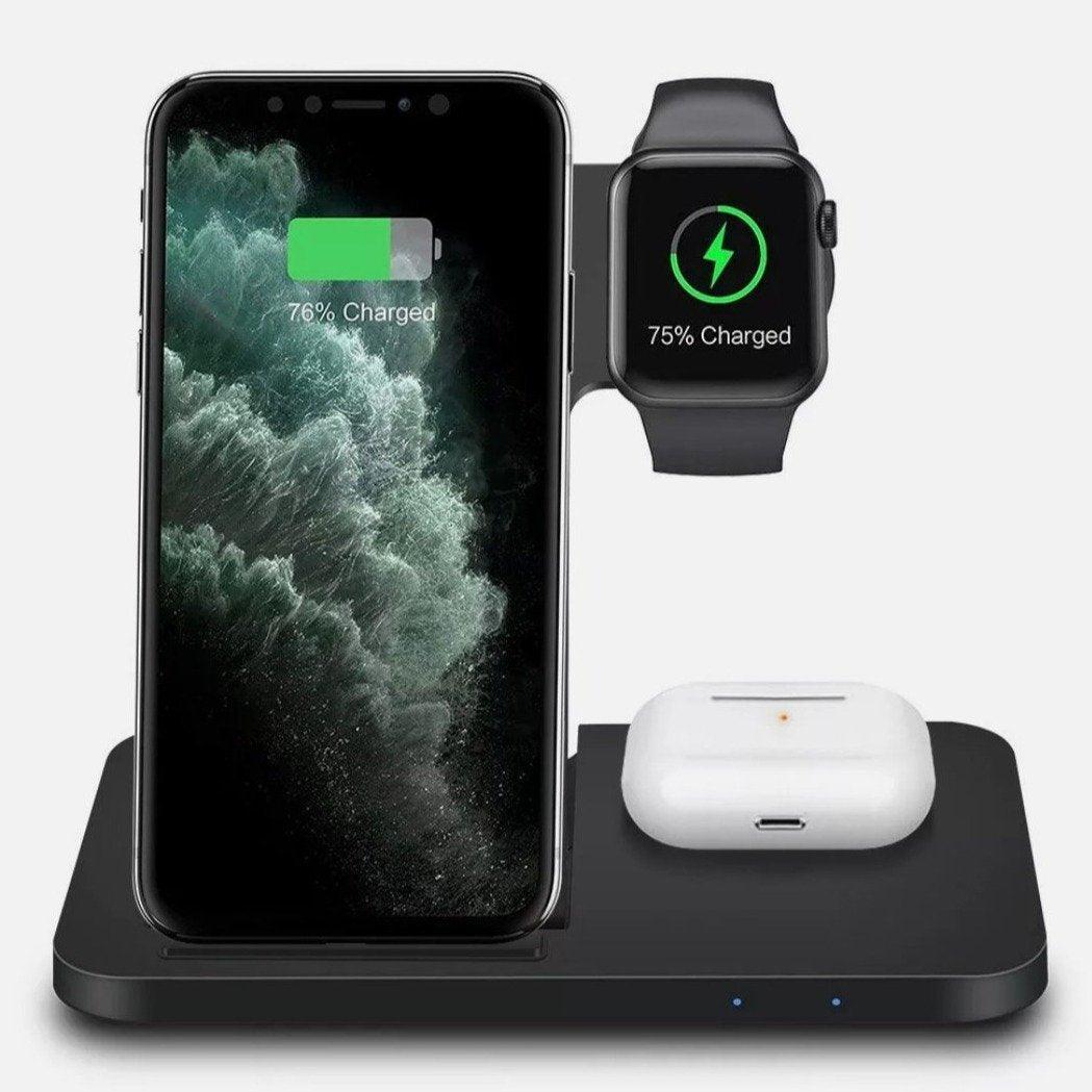 Ninja Dragons 3 in1 Wireless Foldable Charging Station - Dealslust
