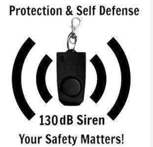 Self Defence Personal Alarm Keychain with LED Light - Dealslust