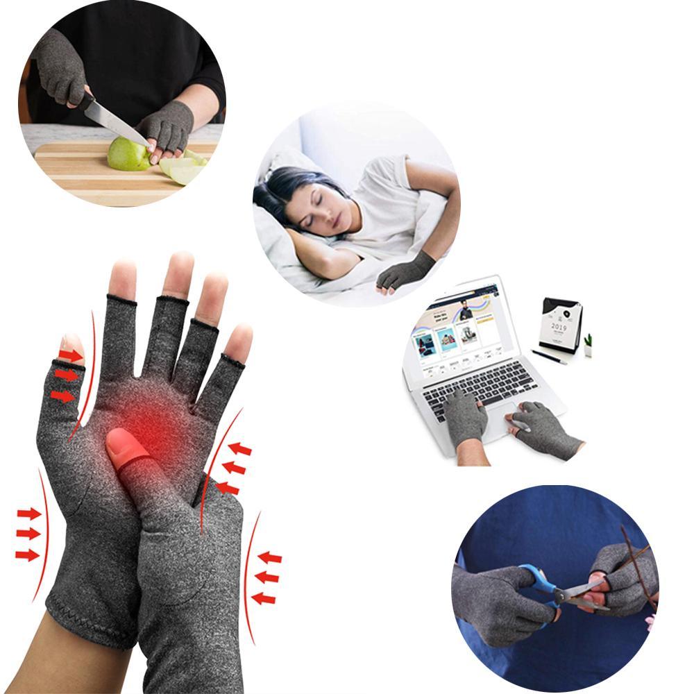 1 Pair Compression Arthritis Gloves Arthritic Joint Pain Relief Gloves - Dealslust