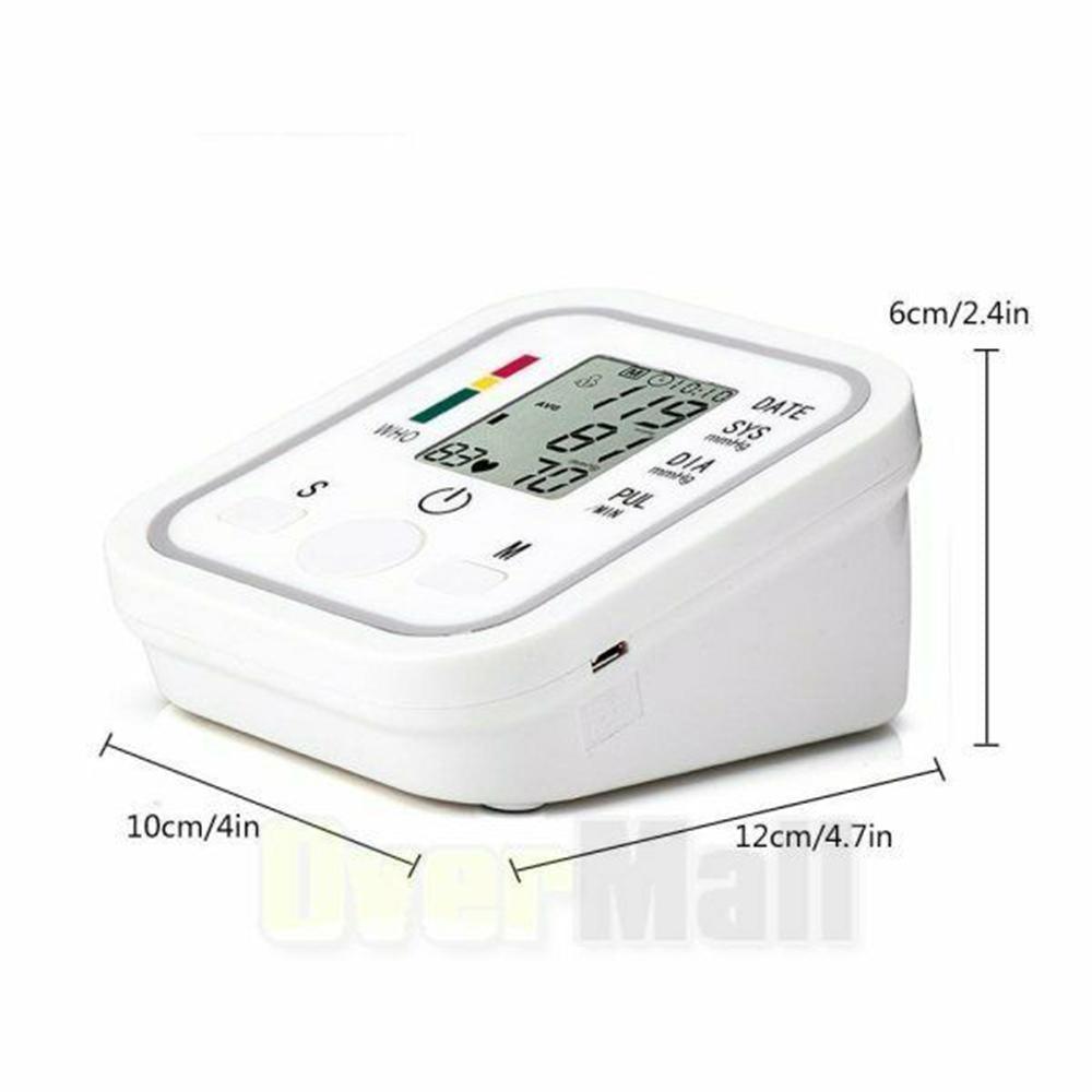 Arm Automatic Blood Pressure Monitor Measuring Arterial Pressure - Dealslust