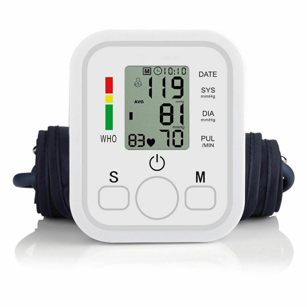 Arm Automatic Blood Pressure Monitor Measuring Arterial Pressure - Dealslust