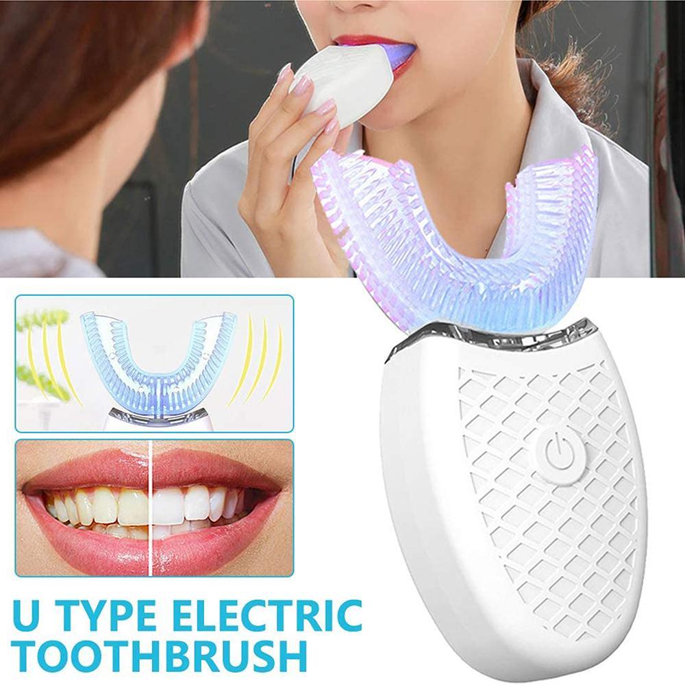 Silicone Electric Toothbrush 360° for Aldult Smart Automatic Whitening - Dealslust