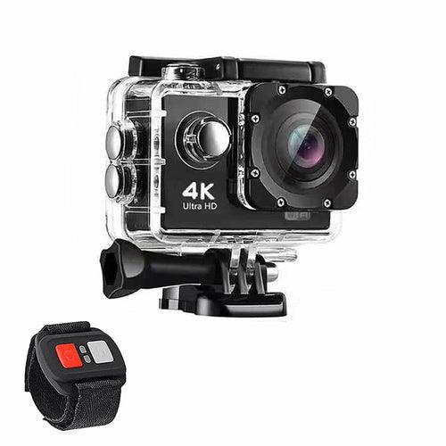 4K Waterproof All Digital UHD WiFi Camera + RF Remote And Accessories - Dealslust