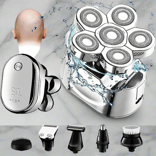 5 Core Electric Razors • 6 Blade Electric Shaver Beard Trimmer • - Dealslust