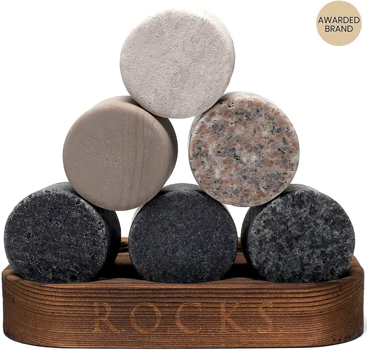 Whiskey Stones & Crystal Nosing Tasting Glass Gift Set - Dealslust