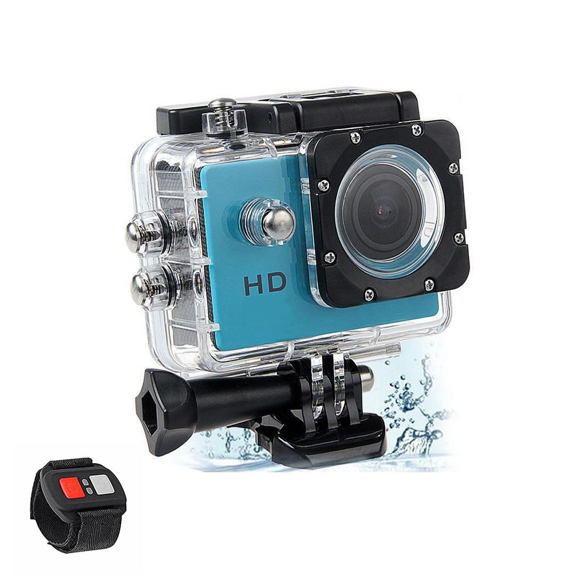 4K Waterproof All Digital UHD WiFi Camera + RF Remote And Accessories - Dealslust