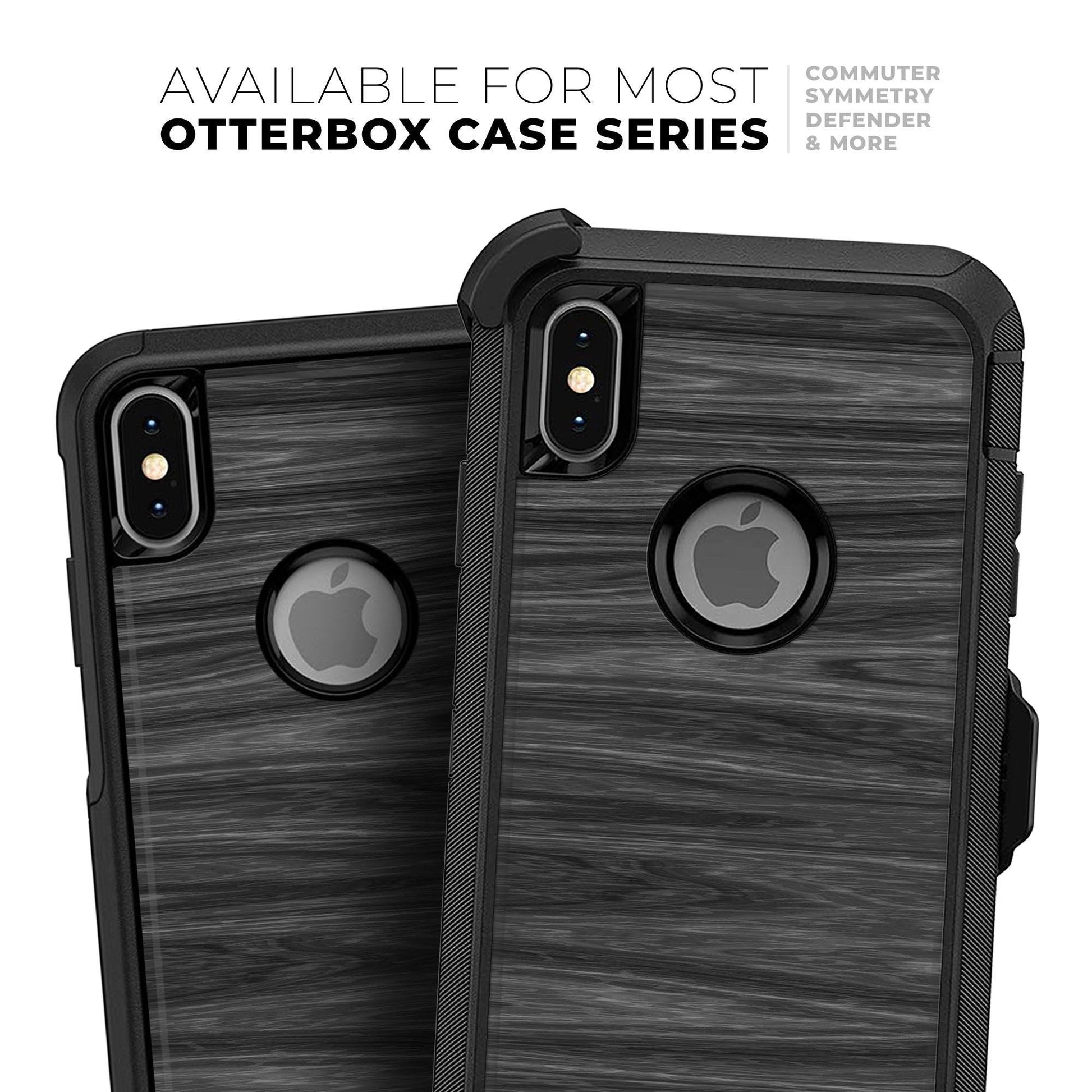 Dark Slate Wood - Skin Kit for the iPhone OtterBox Cases - Dealslust