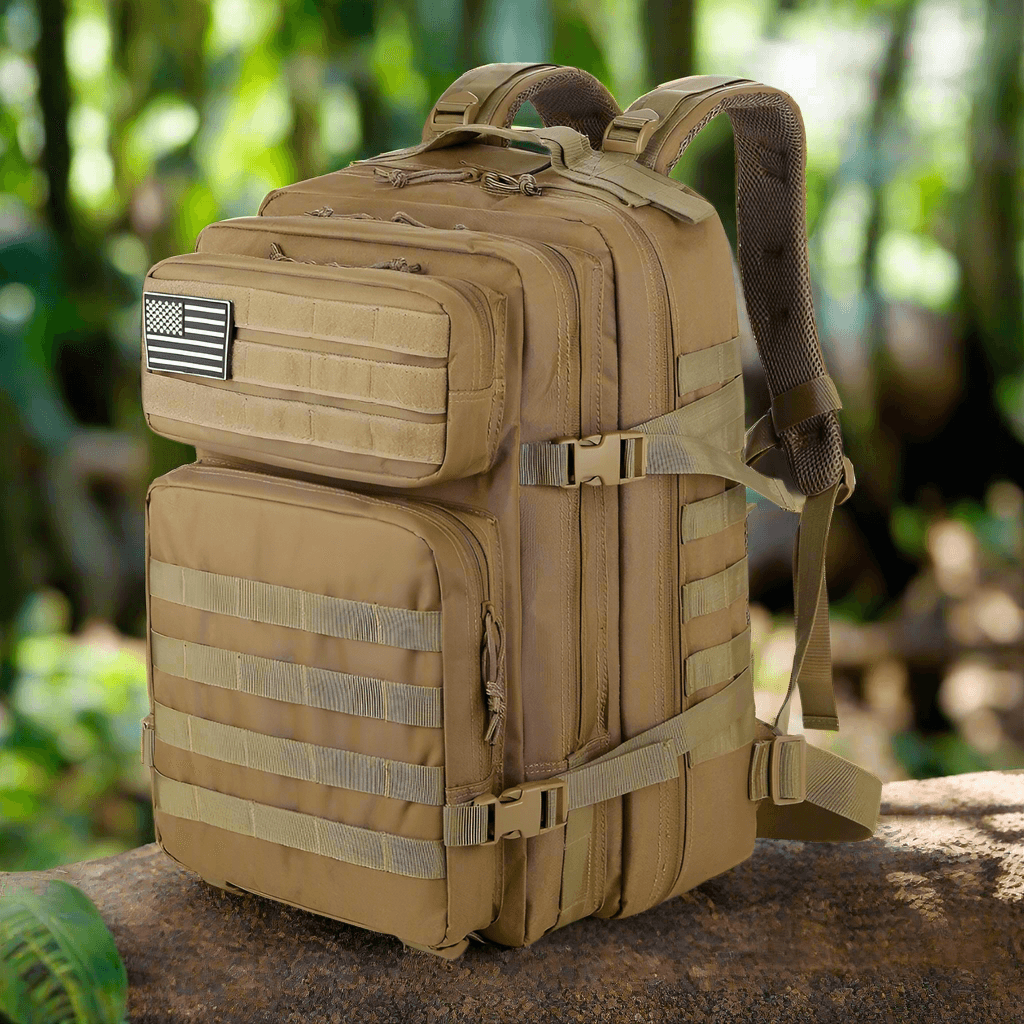 Tactical 45L Molle Rucksack Backpack - Dealslust