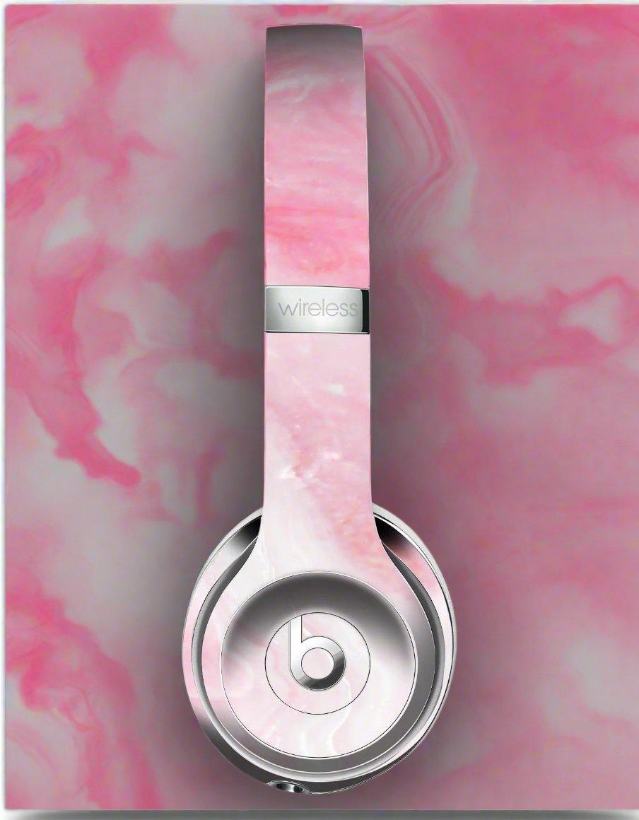 Marbleized Pink Paradise V6 - Full Body Skin Decal Wrap Kit for Beats - Dealslust