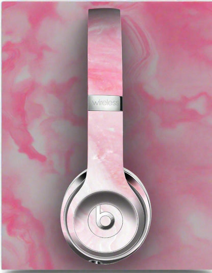Marbleized Pink Paradise V6 - Full Body Skin Decal Wrap Kit for Beats - Dealslust