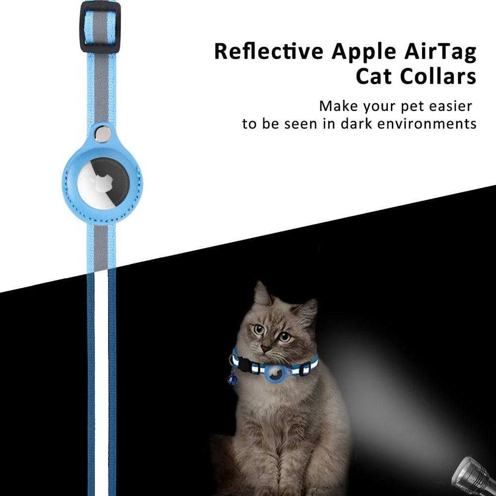 Reflective Airtag Case Collar for Cats and Dogs - Dealslust