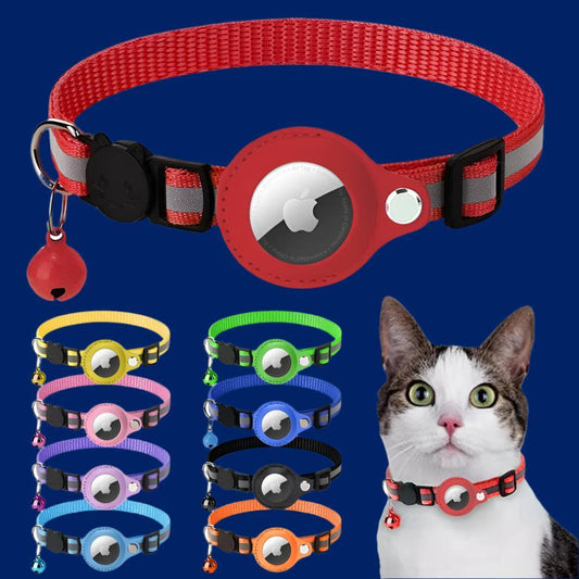 Reflective Airtag Case Collar for Cats and Dogs - Dealslust