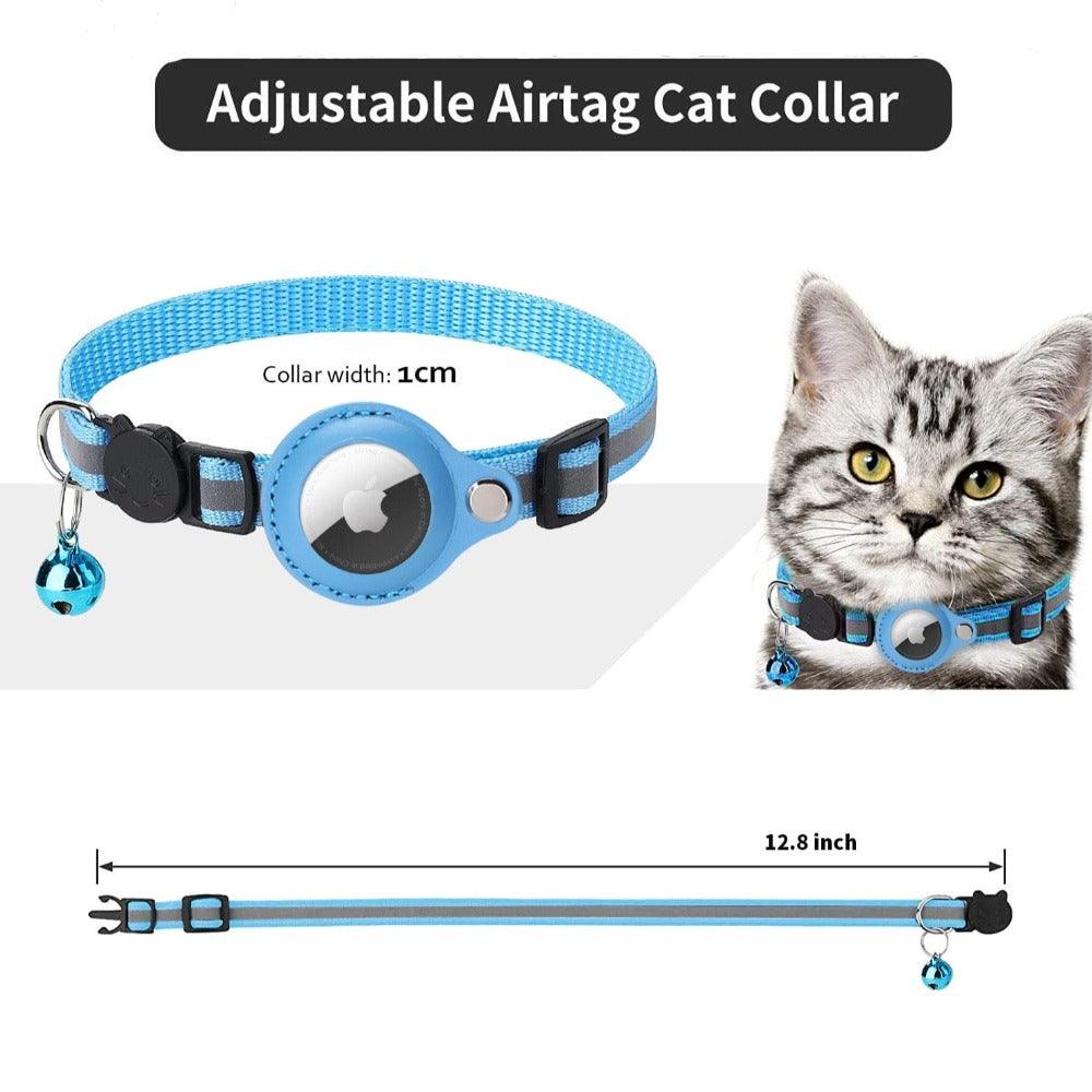 Reflective Airtag Case Collar for Cats and Dogs - Dealslust