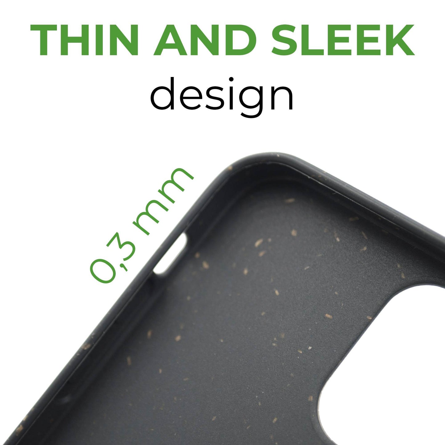 Biodegradable phone case - Black - Dealslust