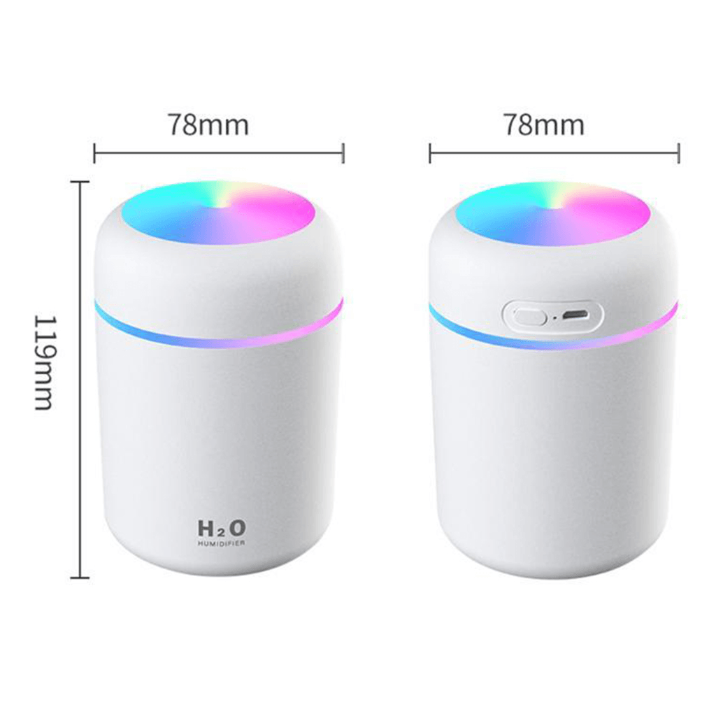 Portable Air Humidifier Aroma Essential Oil Diffuser for Car Home - Dealslust