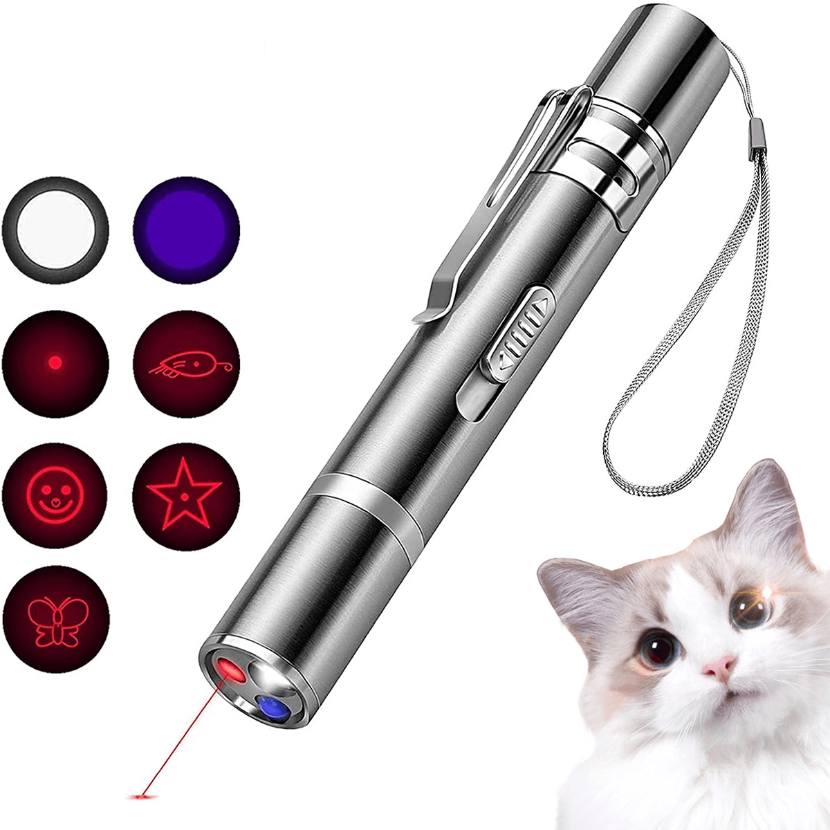 Pet Training Exercise Tool Cat Toys LED Pointer - Dealslust