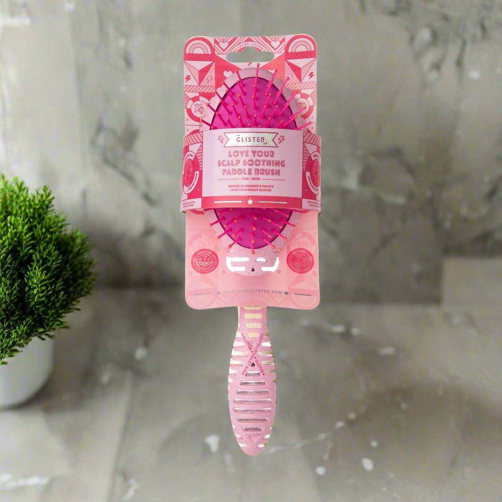 "Love Your Scalp" Soothing Eco Paddle Brush - Dealslust