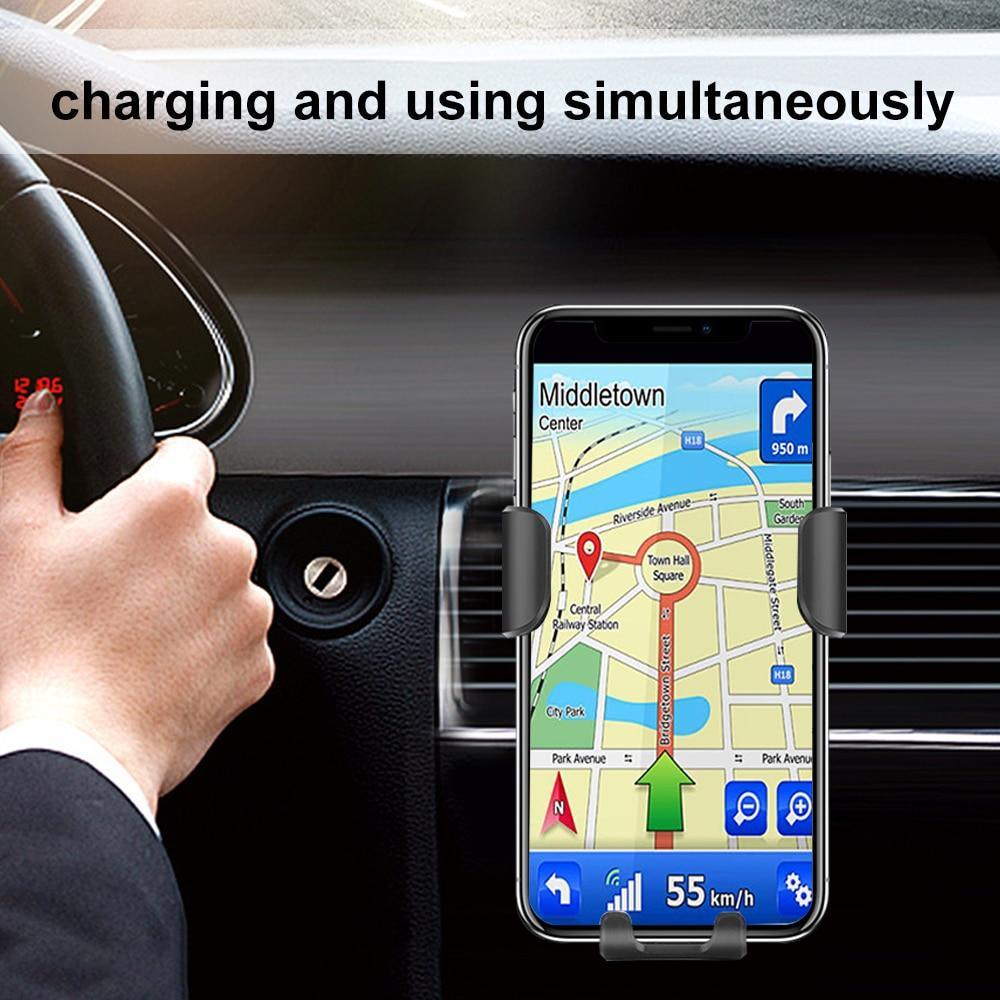 Ninja Dragon QI X Universal Wireless Charger with Car Mount Holder - Dealslust