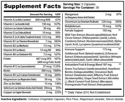 Pure Multi-Vitamins Womens - Dealslust