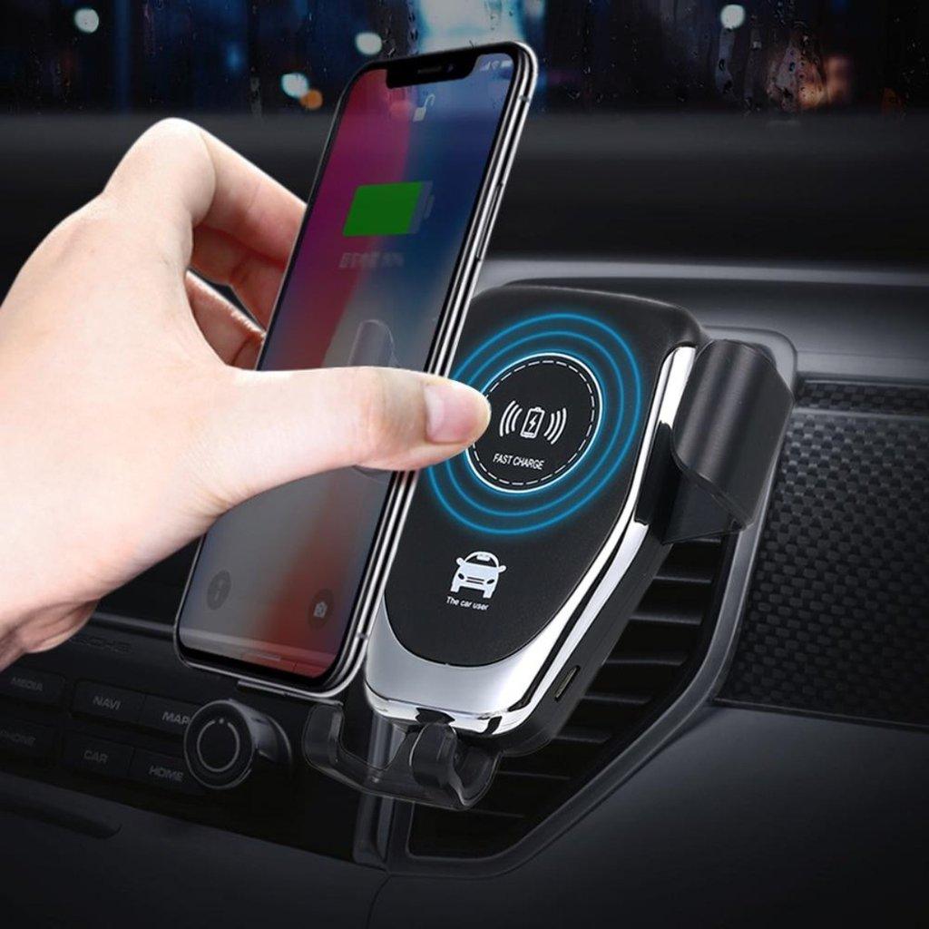 Ninja Dragon QI X Universal Wireless Charger with Car Mount Holder - Dealslust