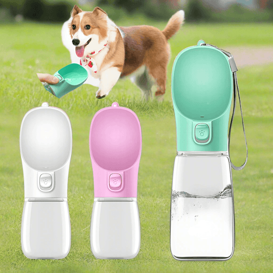 Outdoor Pet Dog Feeder Bowls Cats Dogs Travel Water Dispenser Feeder - Dealslust