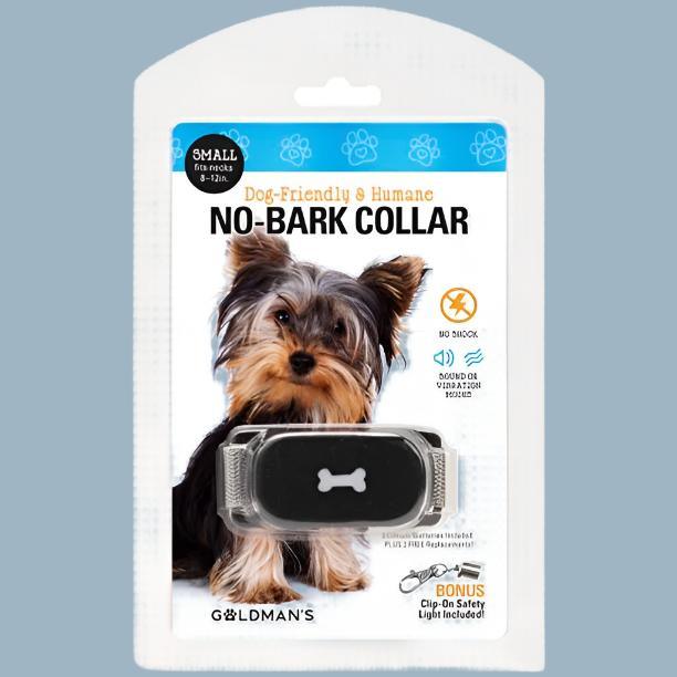 Goldman's No-Bark Training Dog Collar Friendly and Humane - Size Small - Dealslust