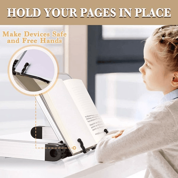 Adjustable Ergonomic Laptop Stand Book Stand - Dealslust