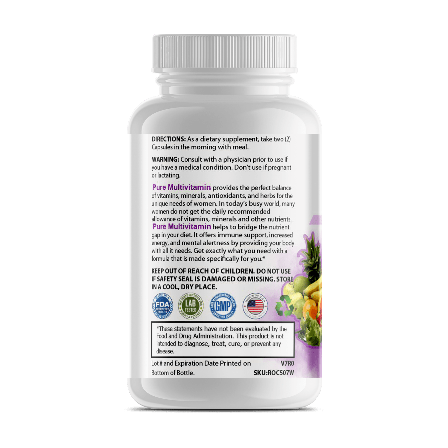 Pure Multi-Vitamins Womens - Dealslust