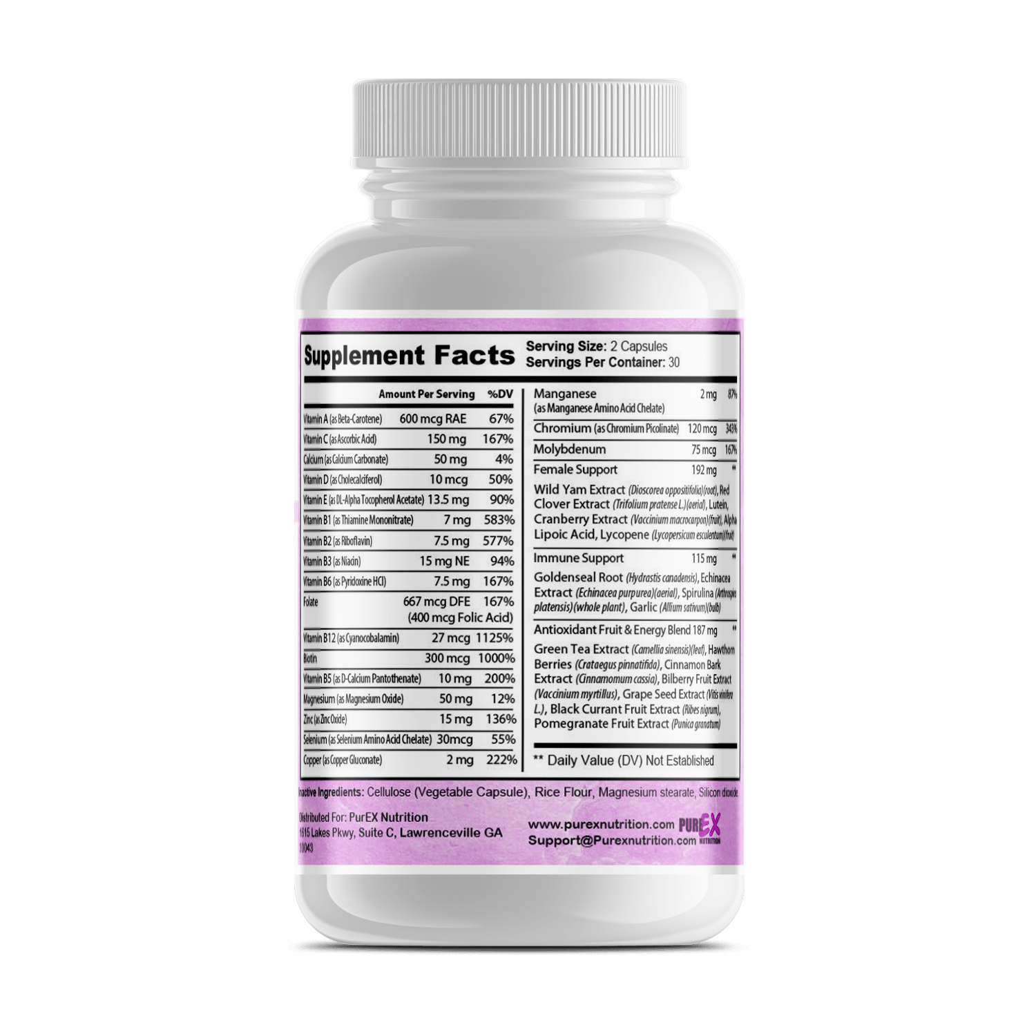 Pure Multi-Vitamins Womens - Dealslust