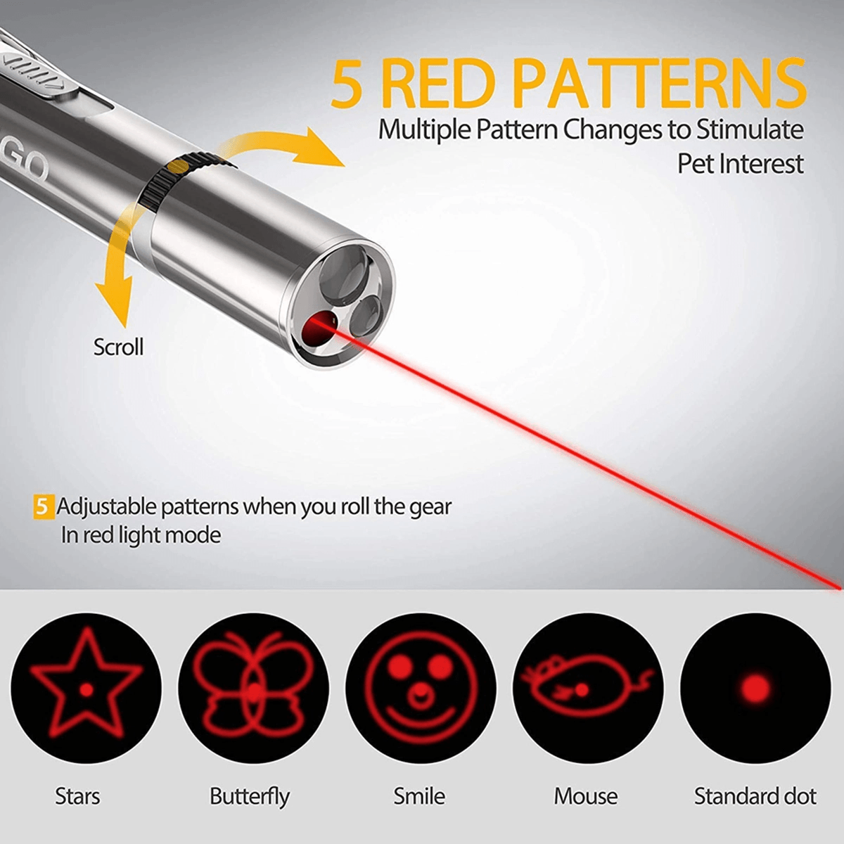 Pet Training Exercise Tool Cat Toys LED Pointer - Dealslust