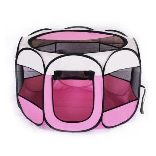 Large 44.9x 44.9x 22.8 Portable Foldable Pet Playpen Kennel House - Dealslust