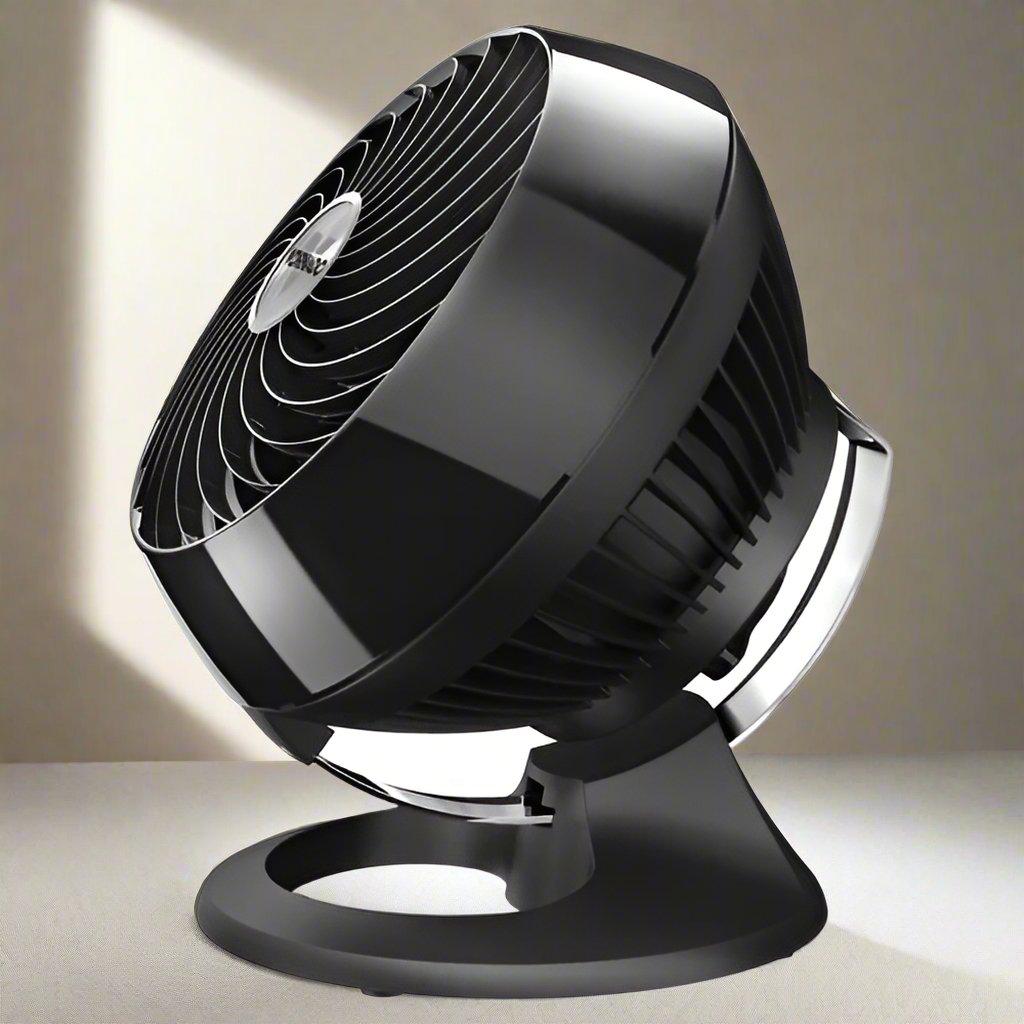 460 Compact Whole Room Air Circulator Fan Black - Dealslust