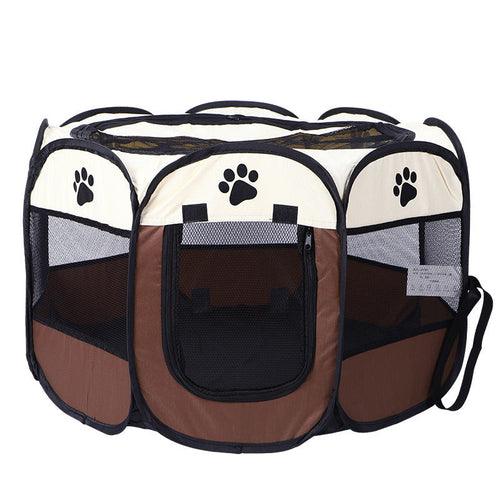 Large 44.9x 44.9x 22.8 Portable Foldable Pet Playpen Kennel House - Dealslust