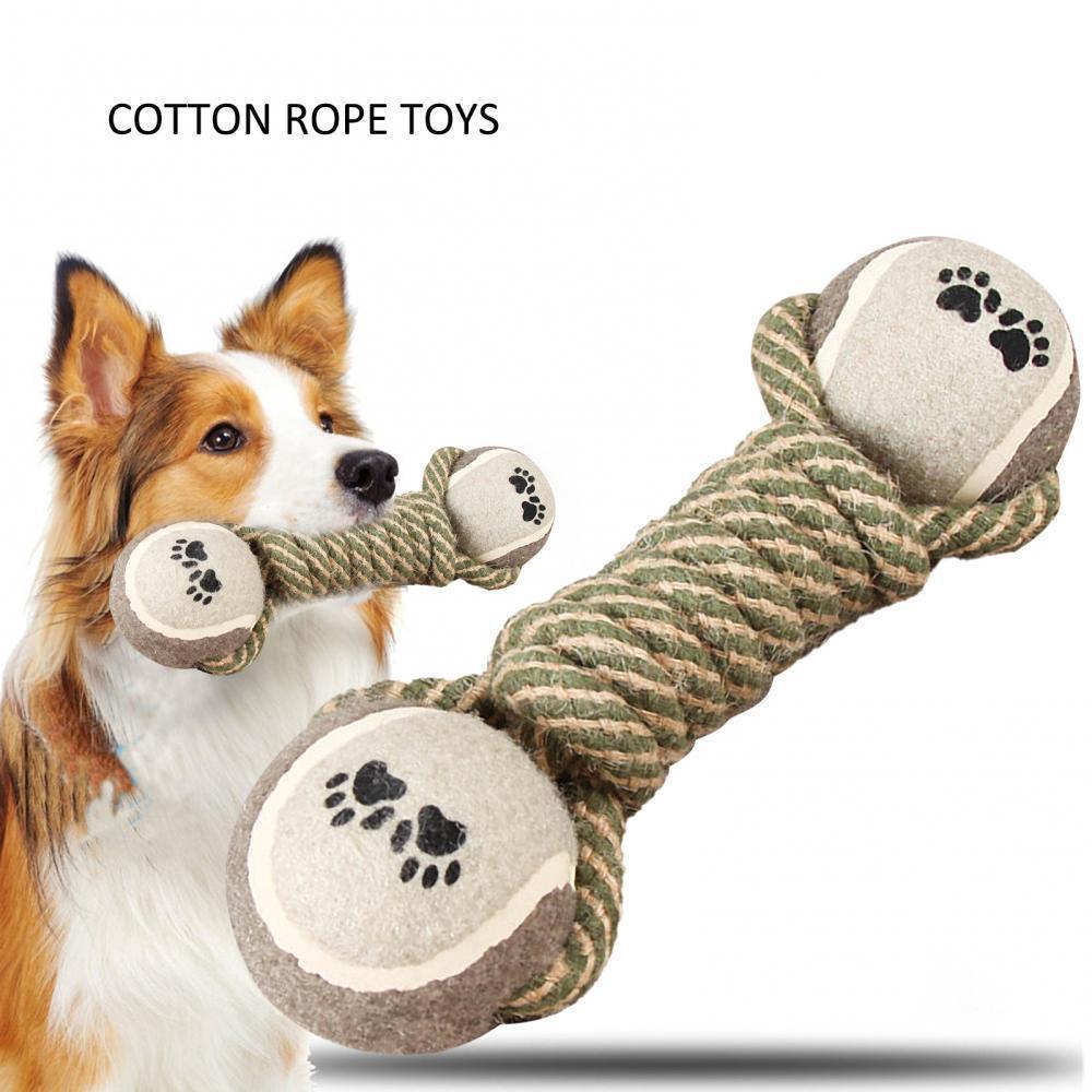 Pet Dog Toys For Large Small Dogs Toy Interactive Cotton Rope Mini Dog - Dealslust