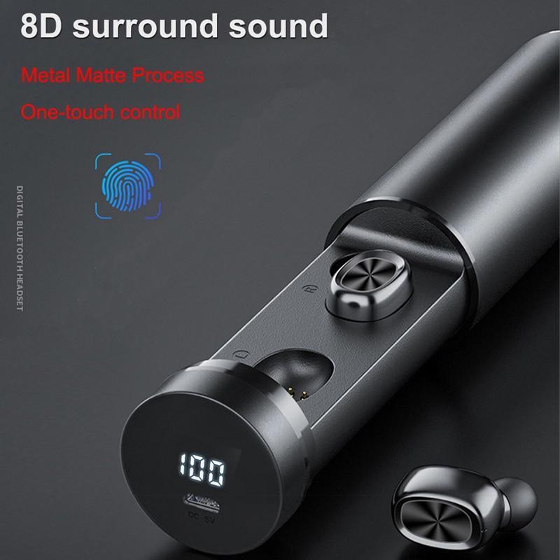 Ninja Dragons T8 True Wireless Bluetooth 5.0 Earbuds - Dealslust