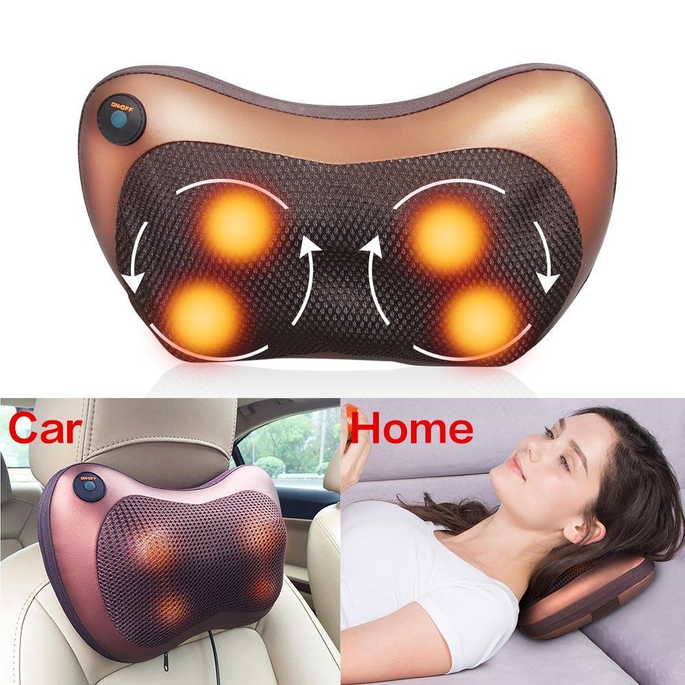 Portable 4 heads Massage Pillow - Dealslust