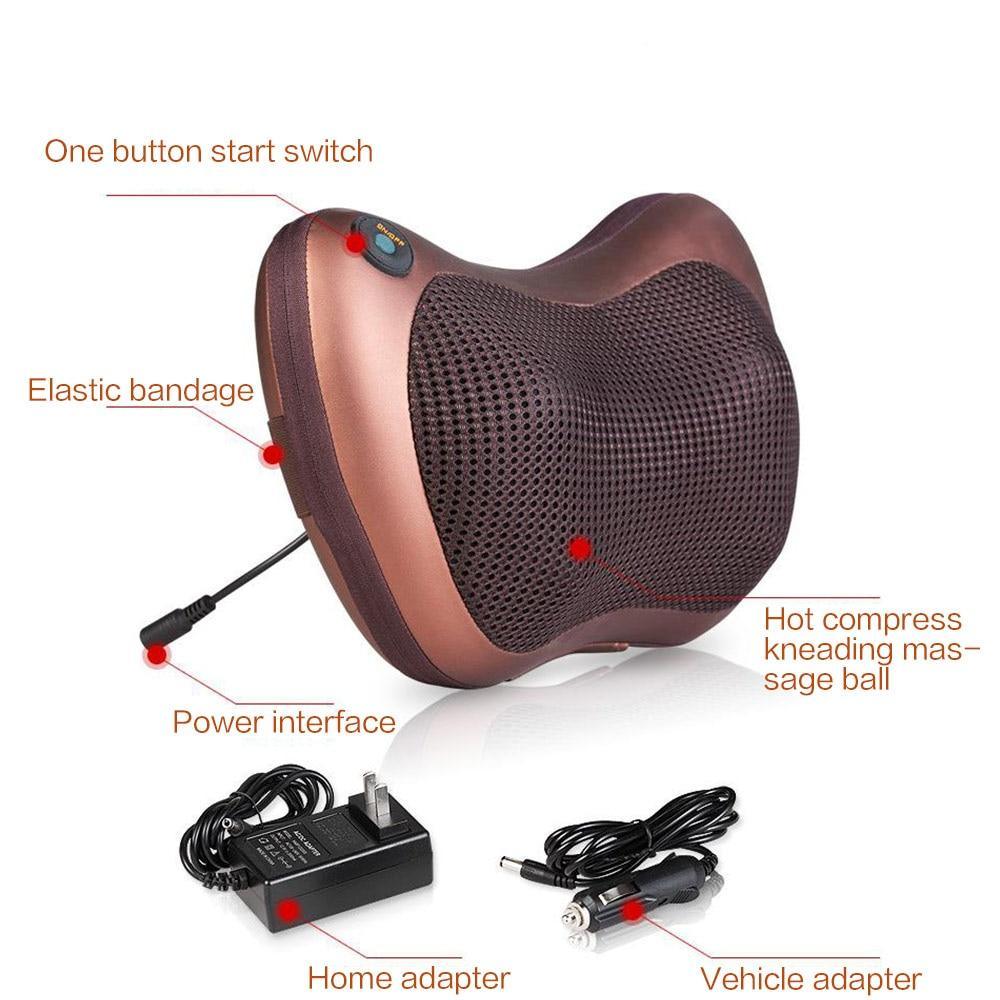 Portable 4 heads Massage Pillow - Dealslust